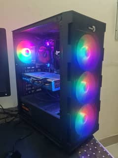 Ryzen 5 2600 + Rx 590 blue (gaming PC)