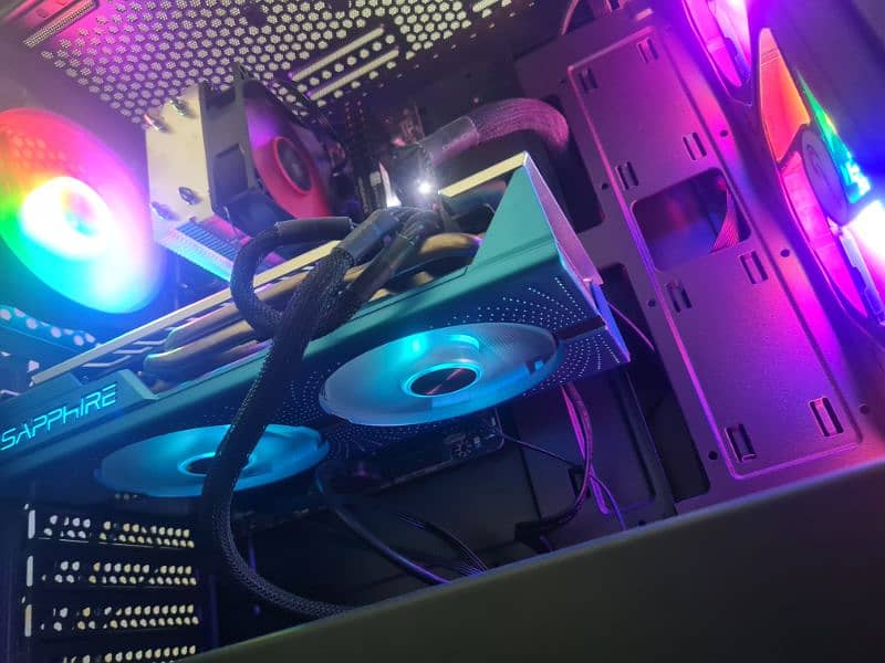 Ryzen 5 2600 + Rx 590 blue (gaming PC) 2