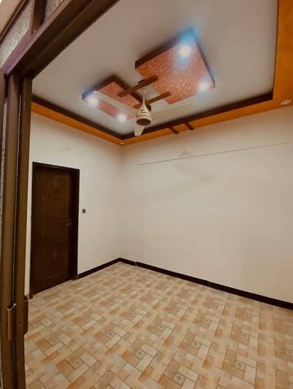 Nazimabad Flat Sized 120 Square Yards For rent 3