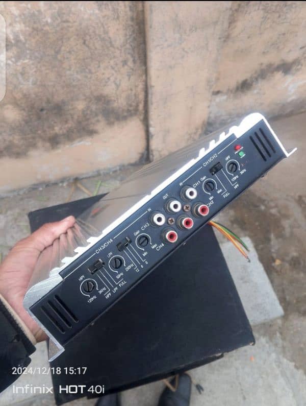 Car Amplifier & Deck For Sale 4