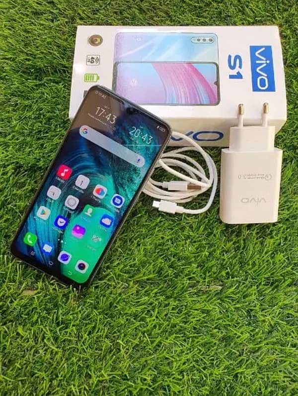 Vivo S1 Dual Sim Approved Brand New Kit With Box and All Accessories. 1