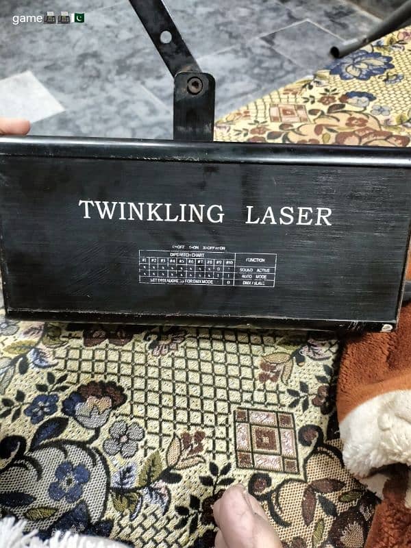 twinkling laser light 1