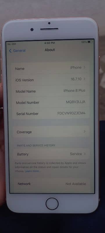 I phone 8 Plus J. V 64GB 7