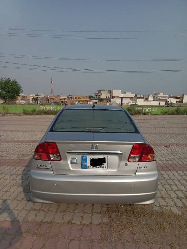 Honda Civic Prosmetic 2005 2