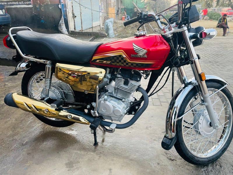 HONDA 125 GOLD EDITION SELF START FOR SALE 3