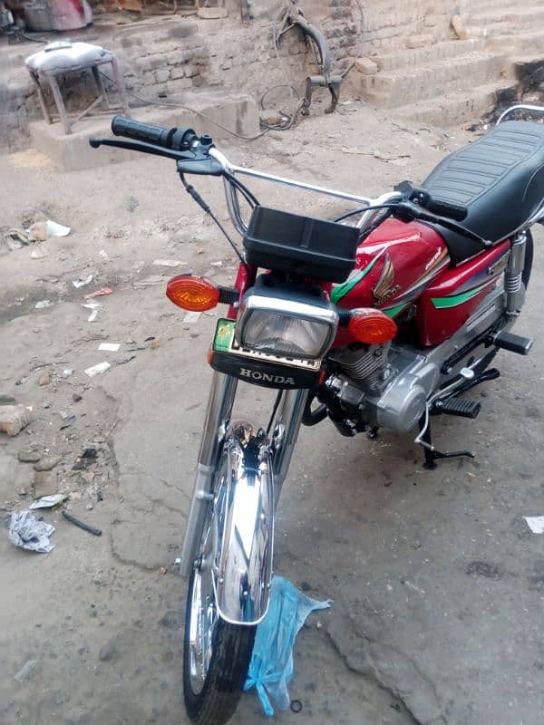 honda  CG 125 lahore number 0