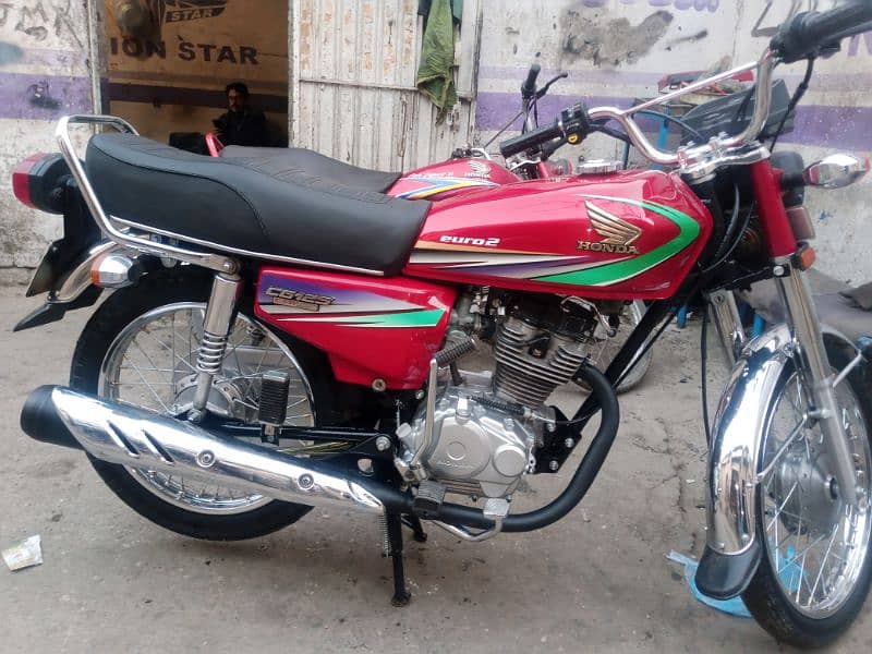 honda  CG 125 lahore number 2