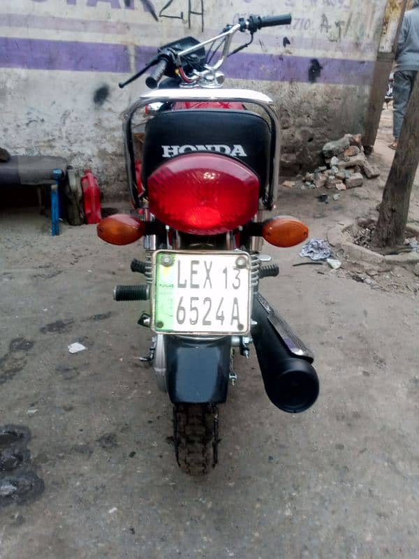 honda  CG 125 lahore number 3