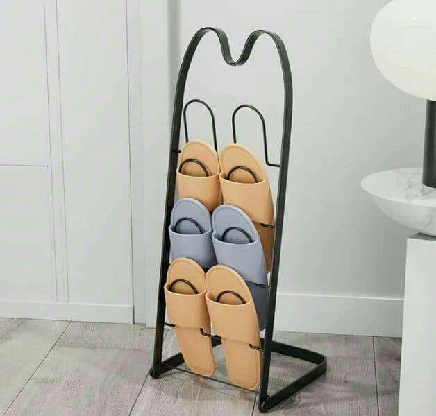 Shoes organizer stand, stand, rack, iron stand 1