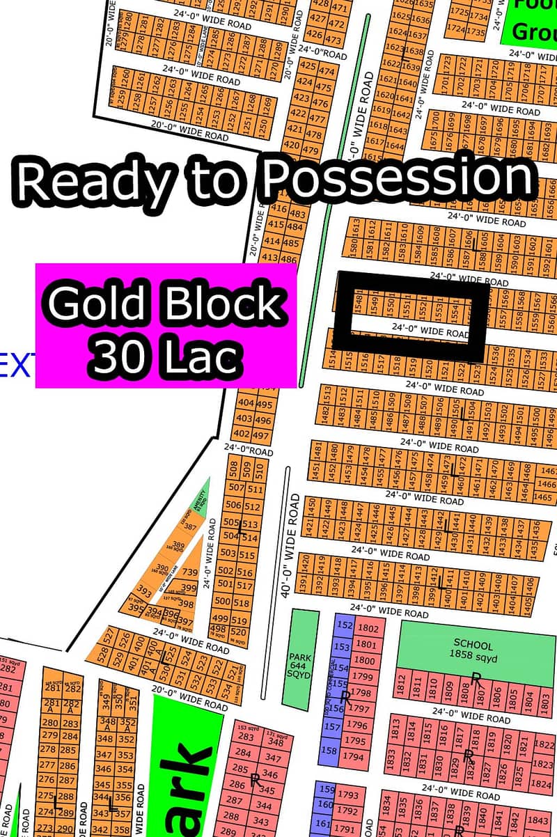 L - (South Open + Gold Block) North Town Residency Phase - 01 (Surjani) 1