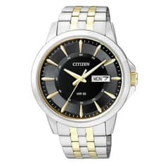 Citizen BF2018-52H Metal Band Men’s Watch Black Dial