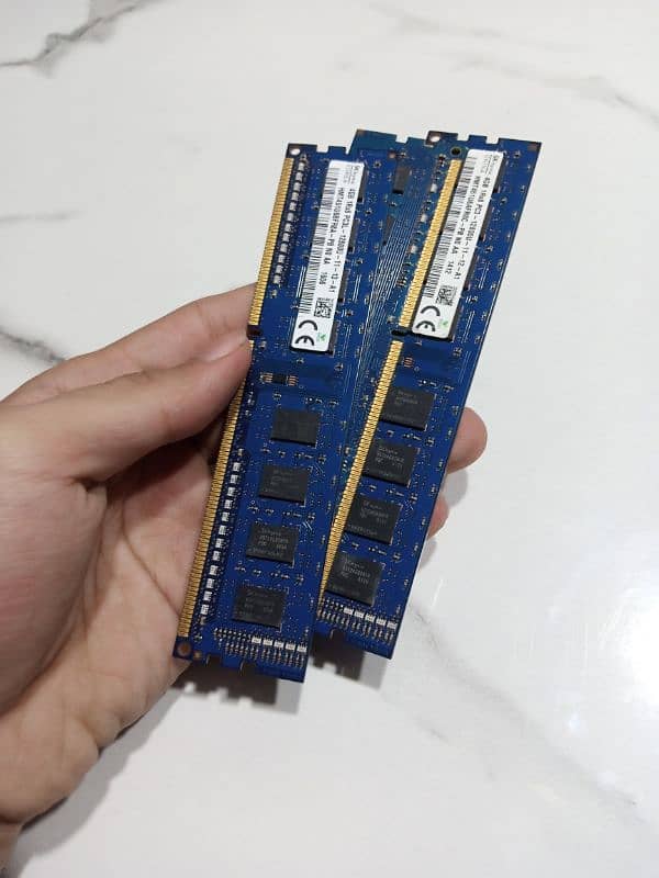 DDR3 4GB ram sticks 1600mhz PC ram 2