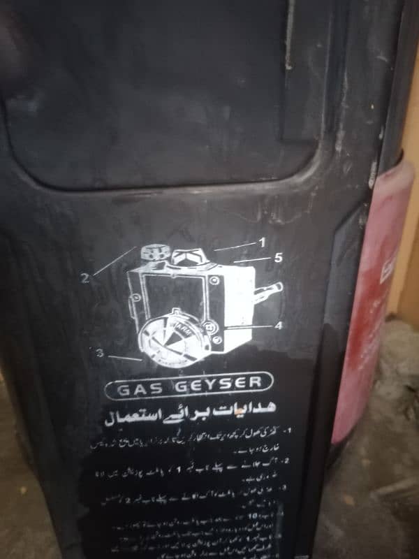 GAS GEESER 30 GALLON CAPACITY FULL SIZE 2