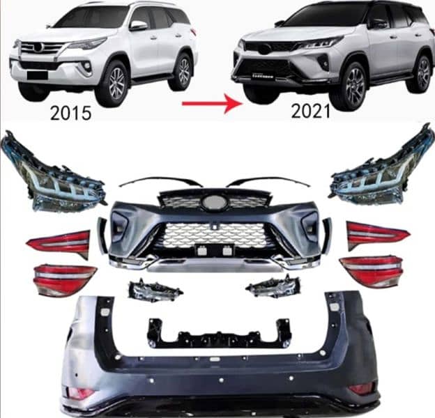 Toyota Fortuner Facelift 2015 To 2023 ( LEGENDER ) 0