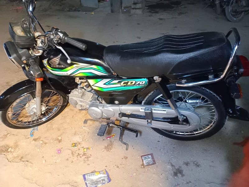 Honda CD 70 2023 karachi no 5