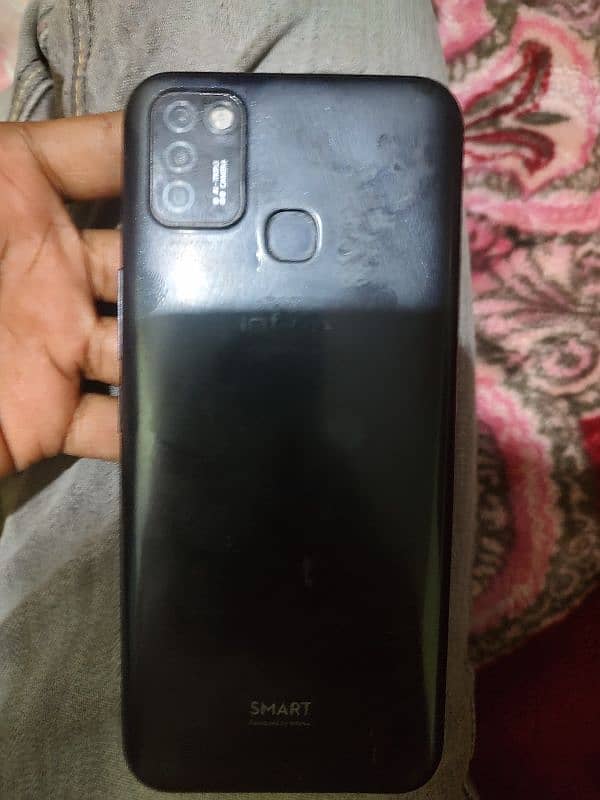 Infinix smart 5 3 64 glas change 0