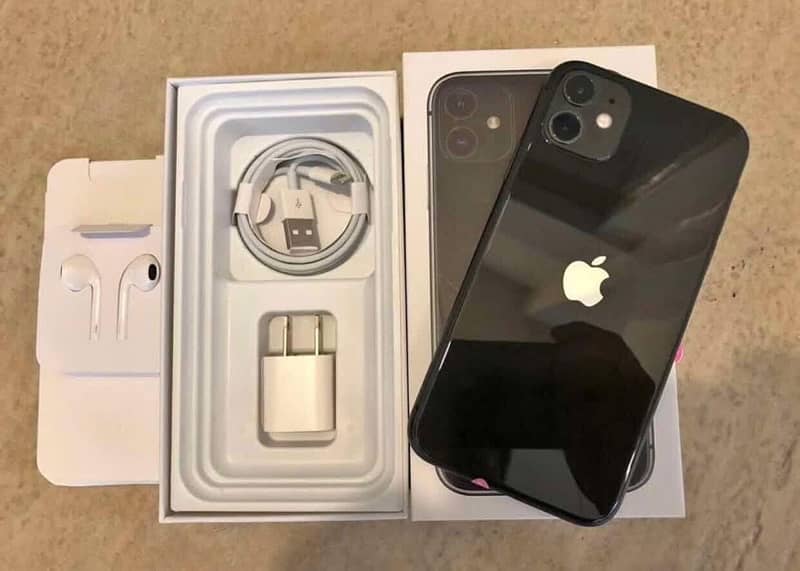 IPhone 11 Black JV 64GB 4Month sim working Avalible 0