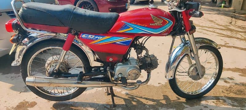 Honda CD 70 2019 model 4