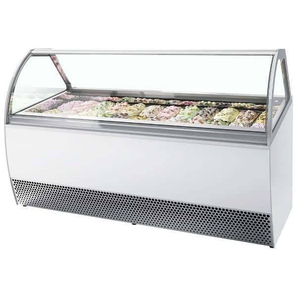 ice cream chiller deeply counter / Ice Cream Display Freezer. 1