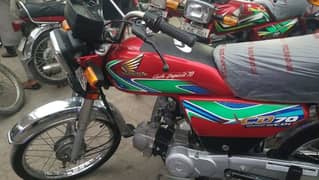 honda CD 70. total genman first hand. no repair. 2018 modal.