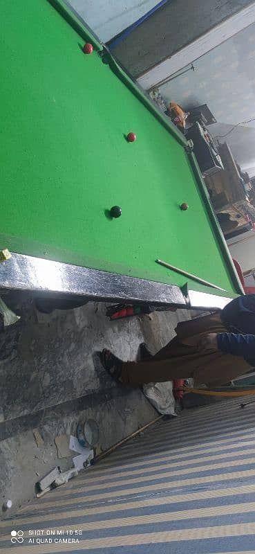 5/10 snooker table used condition 10/8 0