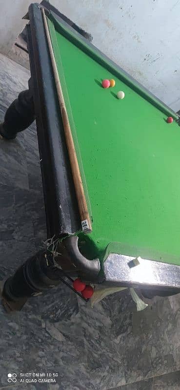 5/10 snooker table used condition 10/8 1