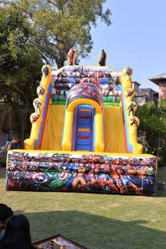 Jumping castle on Rent cotton candy Pop corn balloon'Decor 03324761001