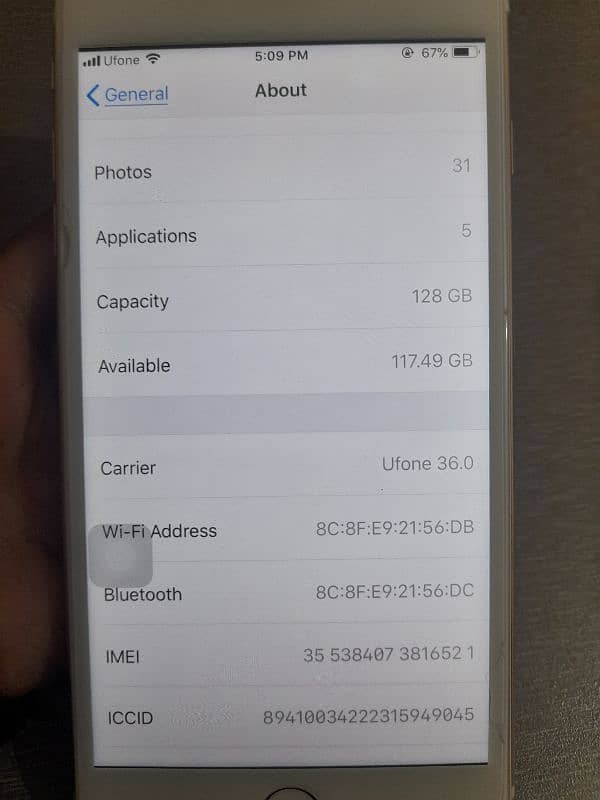 iphone 6 plus 128GB PTA Approved 4