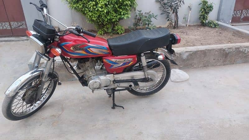 united 125 model 2022 Karachi number 2