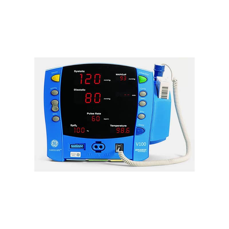 Patient Cardiac Monitor Vital Sign Monitor, BP Apparatus, SPO2, ECG. 11