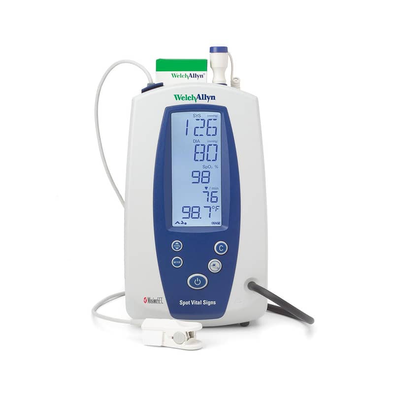 Patient Cardiac Monitor Vital Sign Monitor, BP Apparatus, SPO2, ECG. 12