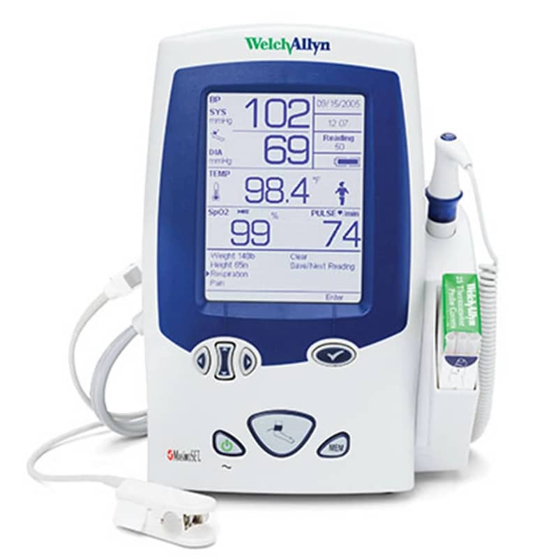 Patient Cardiac Monitor Vital Sign Monitor, BP Apparatus, SPO2, ECG. 15