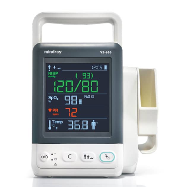 Patient Cardiac Monitor Vital Sign Monitor, BP Apparatus, SPO2, ECG. 18