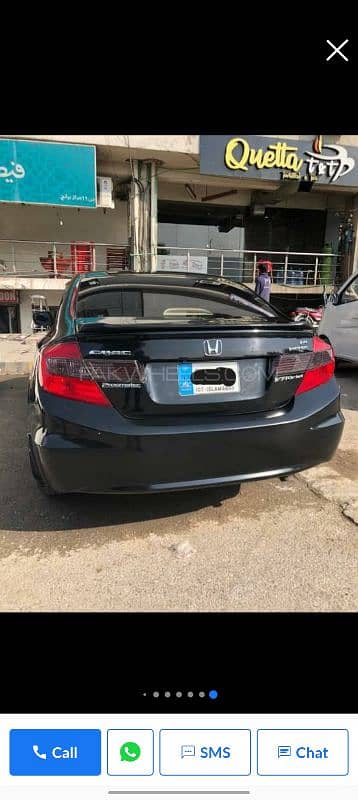 Honda Civic VTi Oriel Prosmatec 2015 2