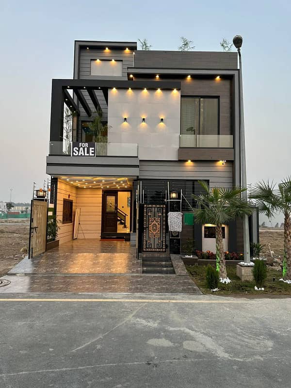 5 Marla Brand New Stylish House For Sale At Prime Location In L Block Bahria Orchard Raiwind Road 0