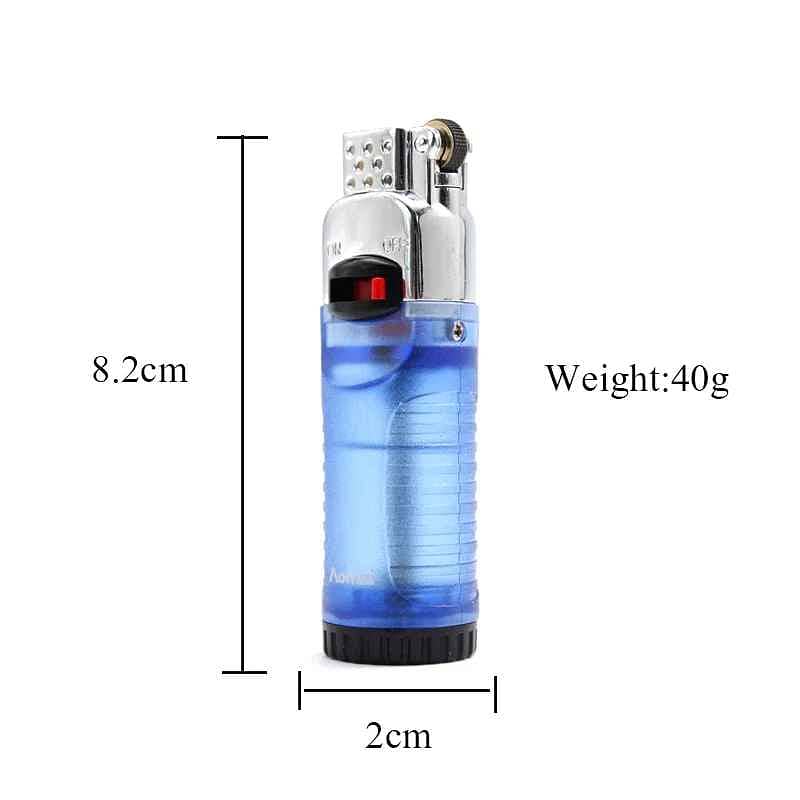 Creative Floating Flame Gas Lighter - Ghost Fire Design, Refillable 1