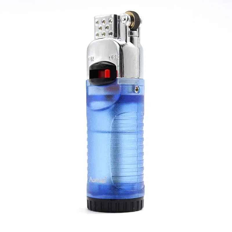 Creative Floating Flame Gas Lighter - Ghost Fire Design, Refillable 2