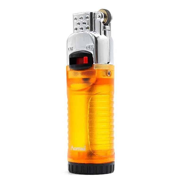 Creative Floating Flame Gas Lighter - Ghost Fire Design, Refillable 4