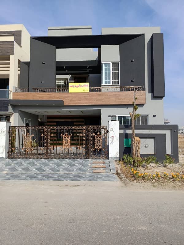 8 Marla Brand New Elegant House Facing Park For Sale At Prime Location In Bahria orchard 3