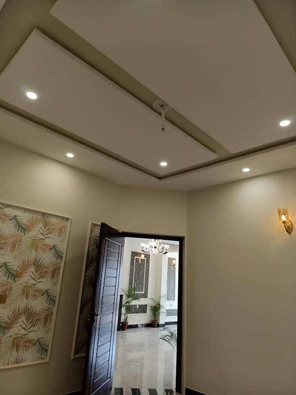 8 Marla Brand New Elegant House Facing Park For Sale At Prime Location In Bahria orchard 19