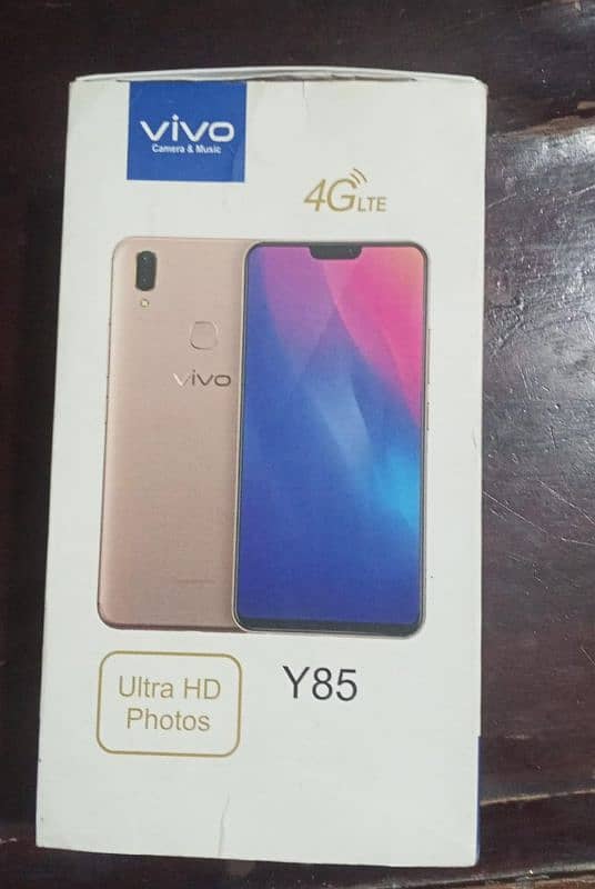 vivo y85 4gb ram 64gb storage 10 by 9 condition pta approved with box 3