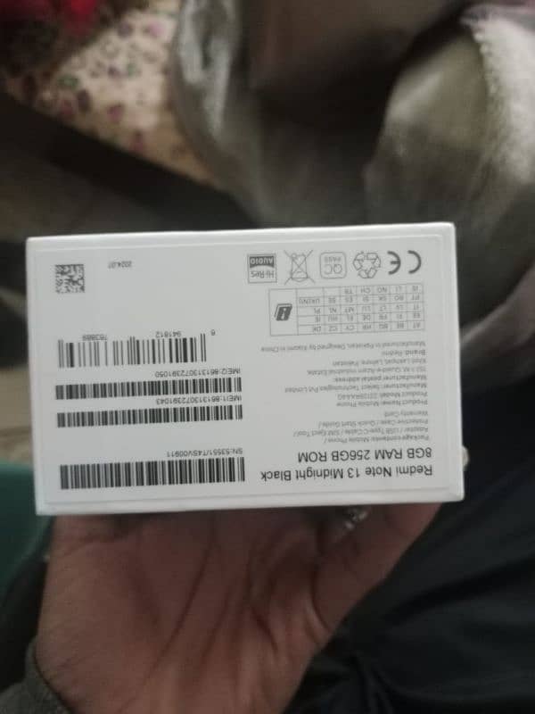 redmi note 13 8/256 condition 10/10 7