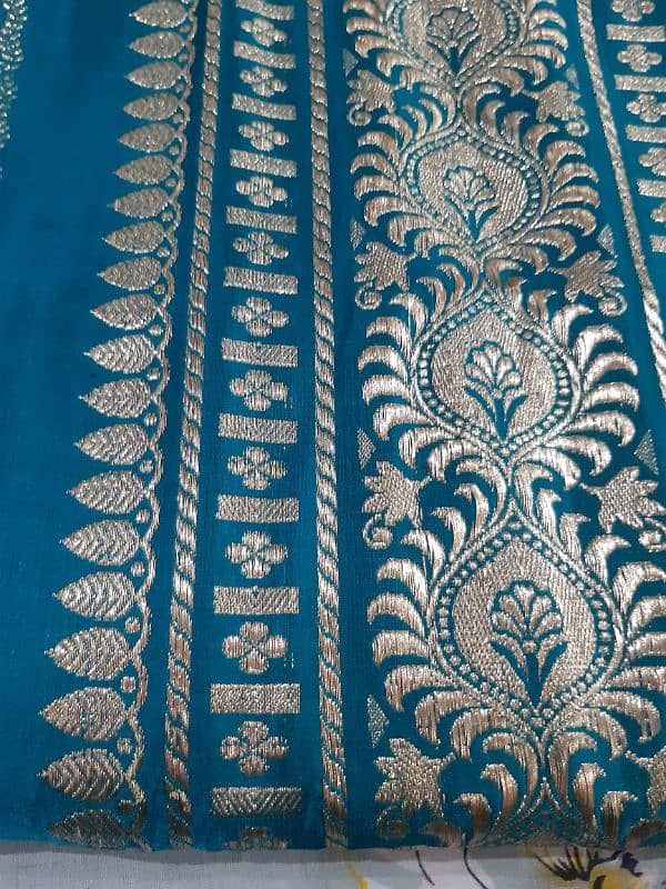 pure Indian jamawar Saree 1