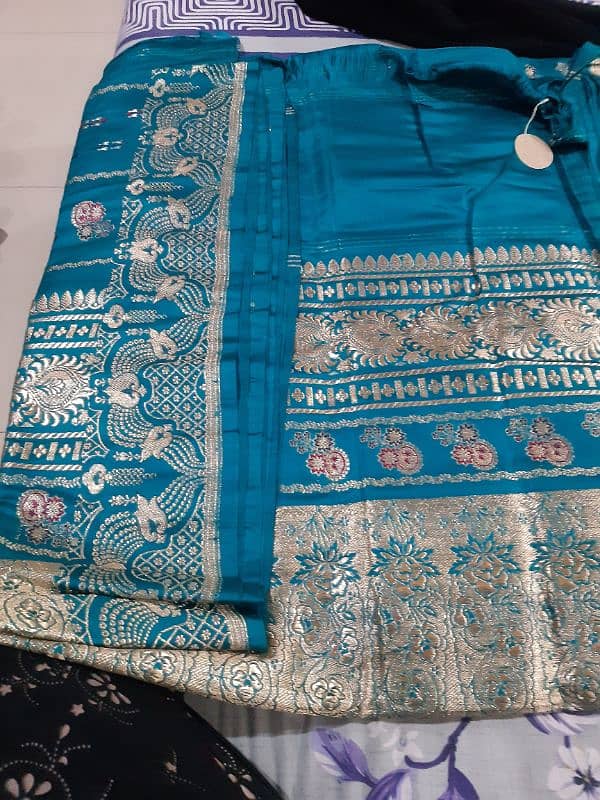 pure Indian jamawar Saree 3