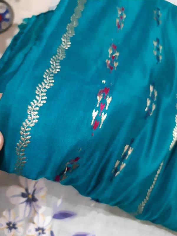 pure Indian jamawar Saree 4