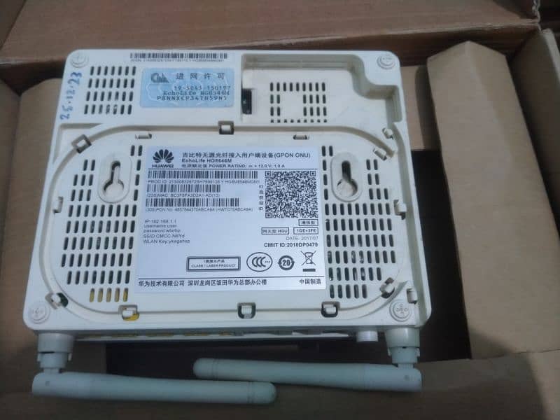 Huawei fiber Xpon router 5