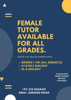 Tution for all grades