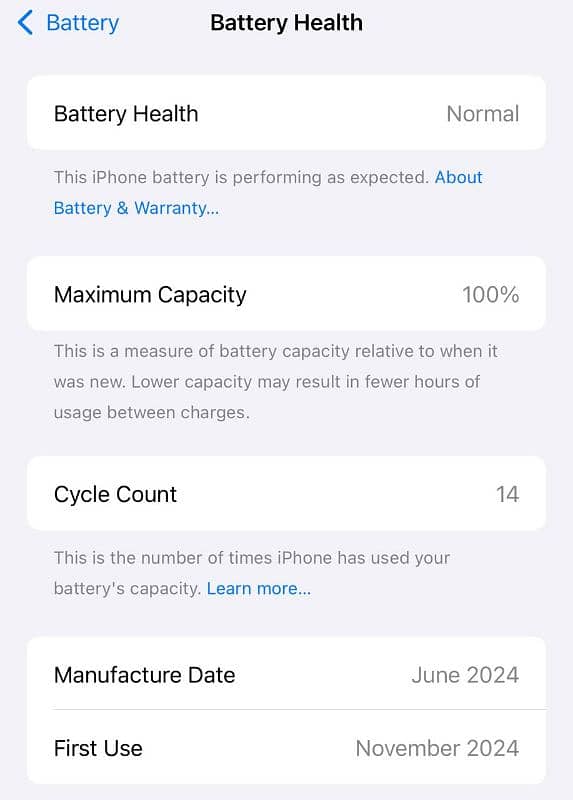 iPhone 15 Pro Max (14 Charge Cycle) 1