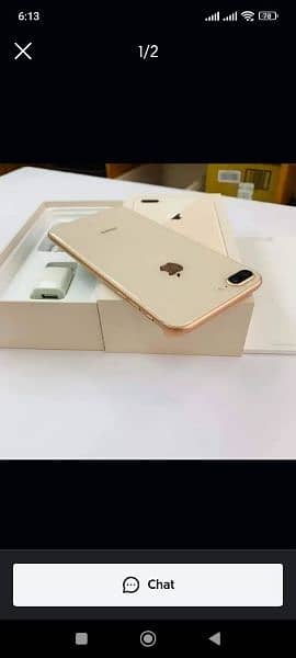 IPHONE 8 PLUS 256/GB Full Box PTA Approved 0