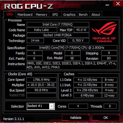 Asus Rog GL703 Monster Gaming Laptop 7